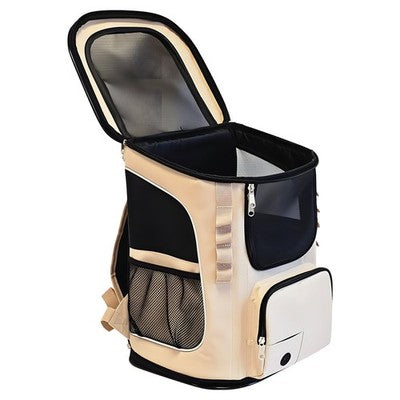 Nobby Rucksack Juri beige 33x26x42cm 8 kg Hund Katze Tasche Tragetasche