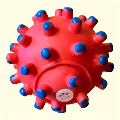 Vinyl Igelball Hundespiel Noppenball Wurf Ball Gummiball Spielzeug Apportieren