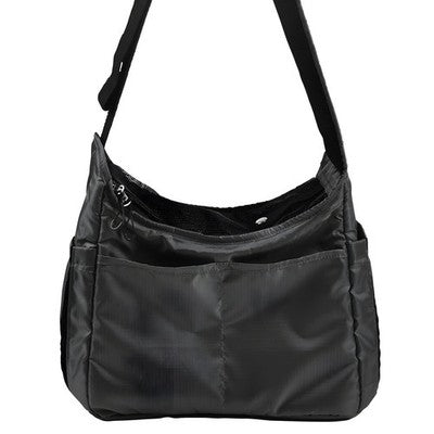 Nobby Tasche Parl schwarz 34x34x17cm bis 5kg Hund Katze Tragetasche