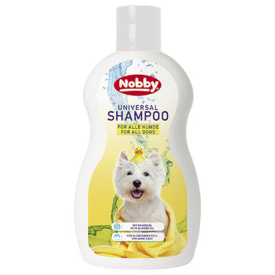 Nobby Universal Hunde Shampoo 300ml geschmeidiges, glänzendes Fell Mandelöl