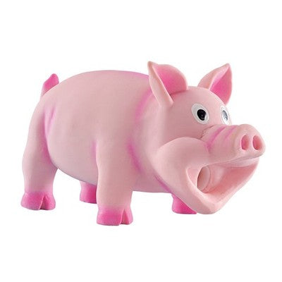Nobby Latex Schwein 15cm pink quietschend Hundespielzeug Spielzeug Hund