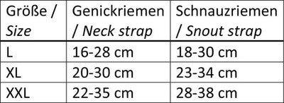 Nobby Nylon Maulschlaufe schwarz Hecheln und Trinken möglich Hund Maulkorb