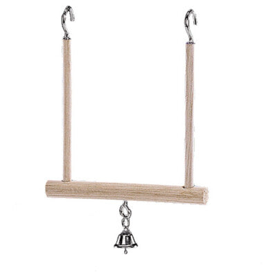 Nobby Trapezschaukel mit Glocke 12,5x13,5cm Vogelspielzeug Vogel