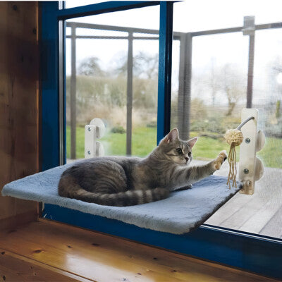 Nobby Katzenliege Tapado Fensterliege Hängematte mit starken Saugnäpfe Katze