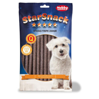 Nobby Starsnack Sticks Tripe 200g mit Pansen Leckerli Snack Hund