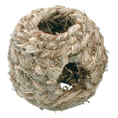 Nobby Gras Nest Kugel für Nager Nagerhaus Höhle Knäuelgras Hamster Maus Degu