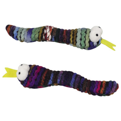 Nobby Katzenspielzeug Schlangen mit Katzenminze knisternd Spielzeug Katze Plüsch