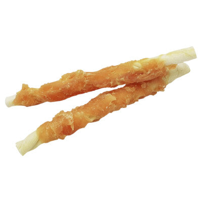 Nobby Hundesnack Wrapped Chicken 80g Chewing Rolls Denta Fun Kaustangen Leckerli