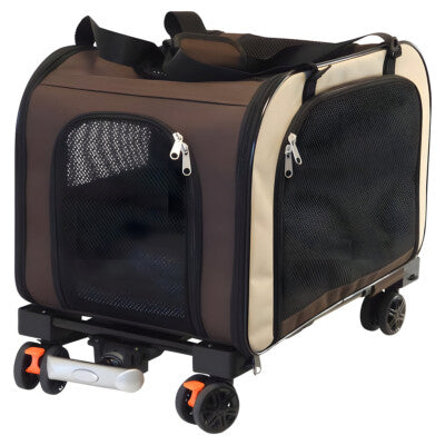 Nobby Trolley Move Braun Hund Katze bis 10kg Tasche Transport