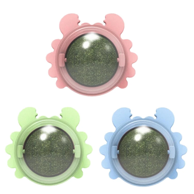 Katzen Leck Kugel Ball Katzenminze Leckenball Spielzeug Katze Gesundheit