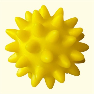 Hundespielzeug Igelball Squeaky Latex 6 CM Hund Dog Spielzeug Apportieren Ball