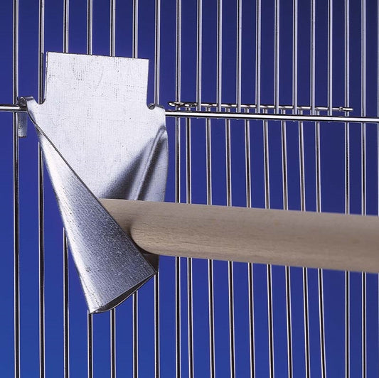 Nobby Sitzstangenhalter aus Metall Ast-Sitzstangenhalter Volierenzubehör Vogel