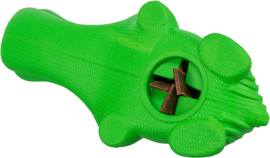 Trixie Hundespielzeug Snack-Krokodil grün 18cm Hunde Leckerlis füllbar Snack