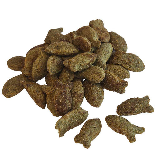 Nobby StarSnack Puffed Chew Fish 100g Fisch Leckerli Katze Snack NEU