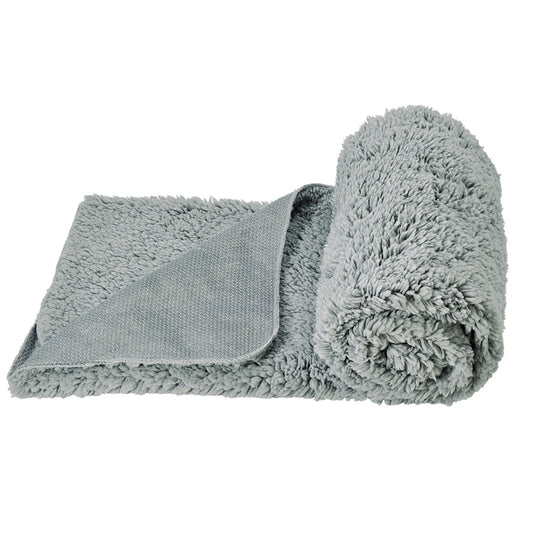 Nobby Fleece Plaid "TEDDY" kuschelige Decke Plüsch extra warm Hund Katze