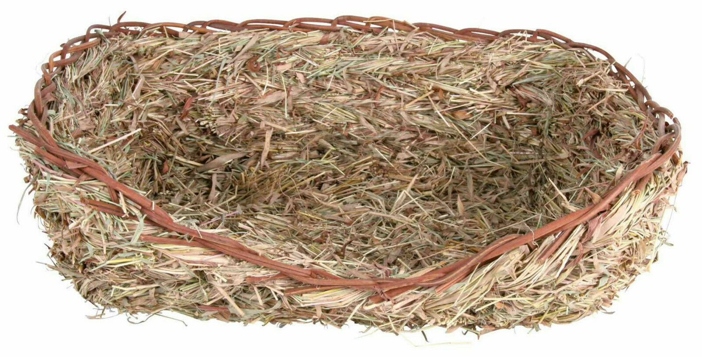 Gras Tunnel Haus Nest Höhle Heu Stroh Meerschweinchen Kaninchen Hamster Nager