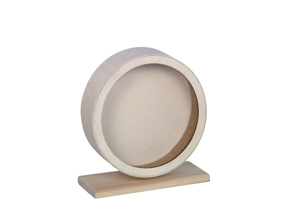 Nobby WOODLAND Holzlaufrad "CORK" 20 cm Laufrad Laufteller Hamster