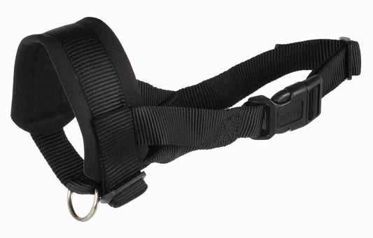 TRIXIE Maulschlaufe Nylon schwarz Neopren-Polsterung Hunde Maulkorb div. Größen*