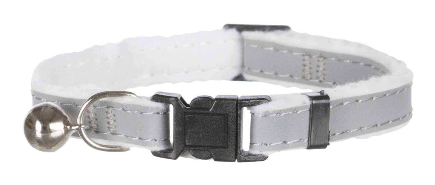TRIXIE Safer Life Katzenhalsband reflektierend Kunststoff Katzenleine Welpen