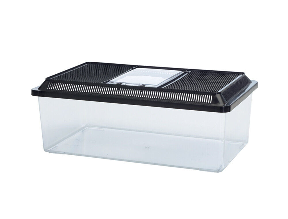 Nobby Fauna-Box Lowschwarz 50,5 x 30,5 x 18 cm; 18,0 L Reptilien Fische Nager