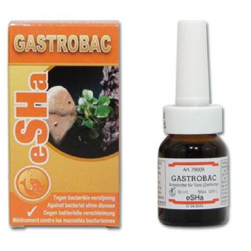 eSHa Gastrobac 10 ml gegen bakterielle Verschleimung Arzneimittel für Zierfische