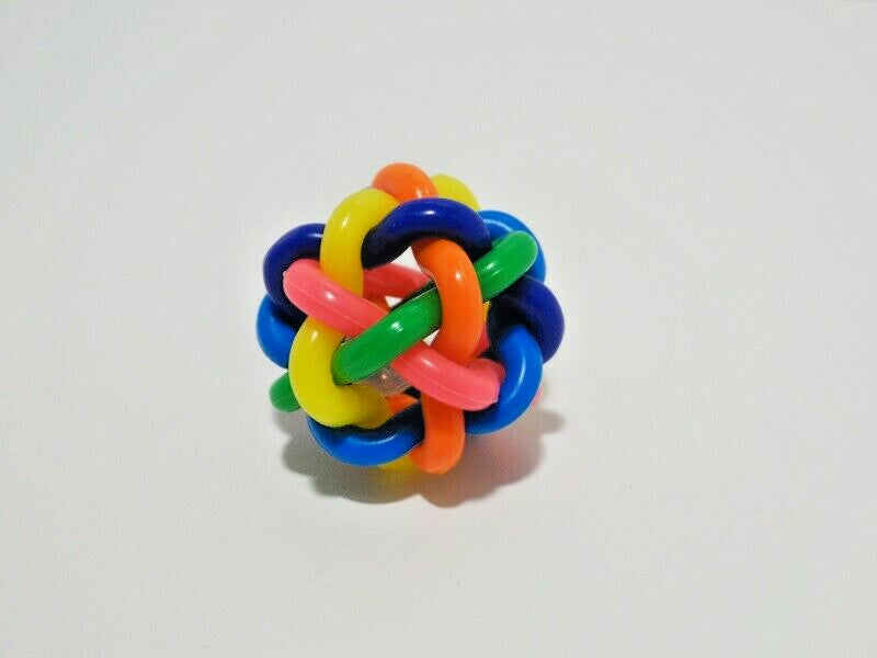 Hundespielzeug Katzenspielzeug - Ball TPR Gummi Knotenball mit Glocke