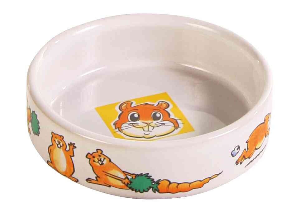 Trixie Keramik Hamster Meerschweinchen Kleintier Nager Napf Futternapf Kaninchen