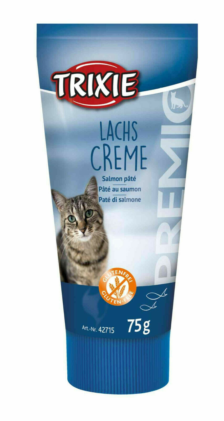 6x Trixie PREMIO Creme Leberwurst,Geflügel, Bacon,Rindfleisch,Lach oder Lamm