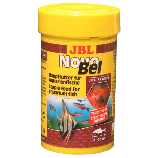 JBL NovoBel 250 ml Fischfutter Flockenfutter Fische Aquarium Alleinfuttermittel