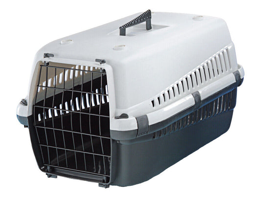 Nobby  Transportboxgrau 54 x 38 x 33 cm Hund Katze Cat Dog