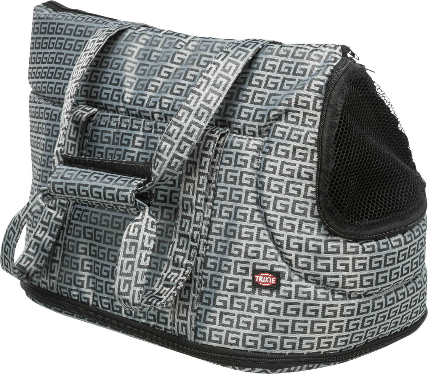 Trixie Tasche Riva silber oder schwarz für Hunde Transport
