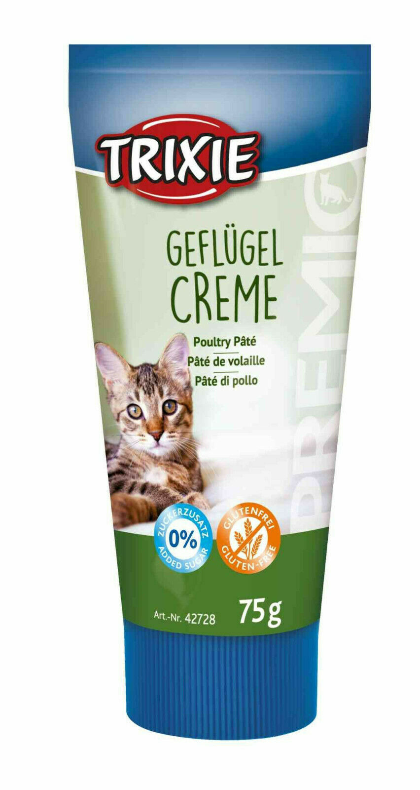 6x Trixie PREMIO Creme Leberwurst,Geflügel, Bacon,Rindfleisch,Lach oder Lamm