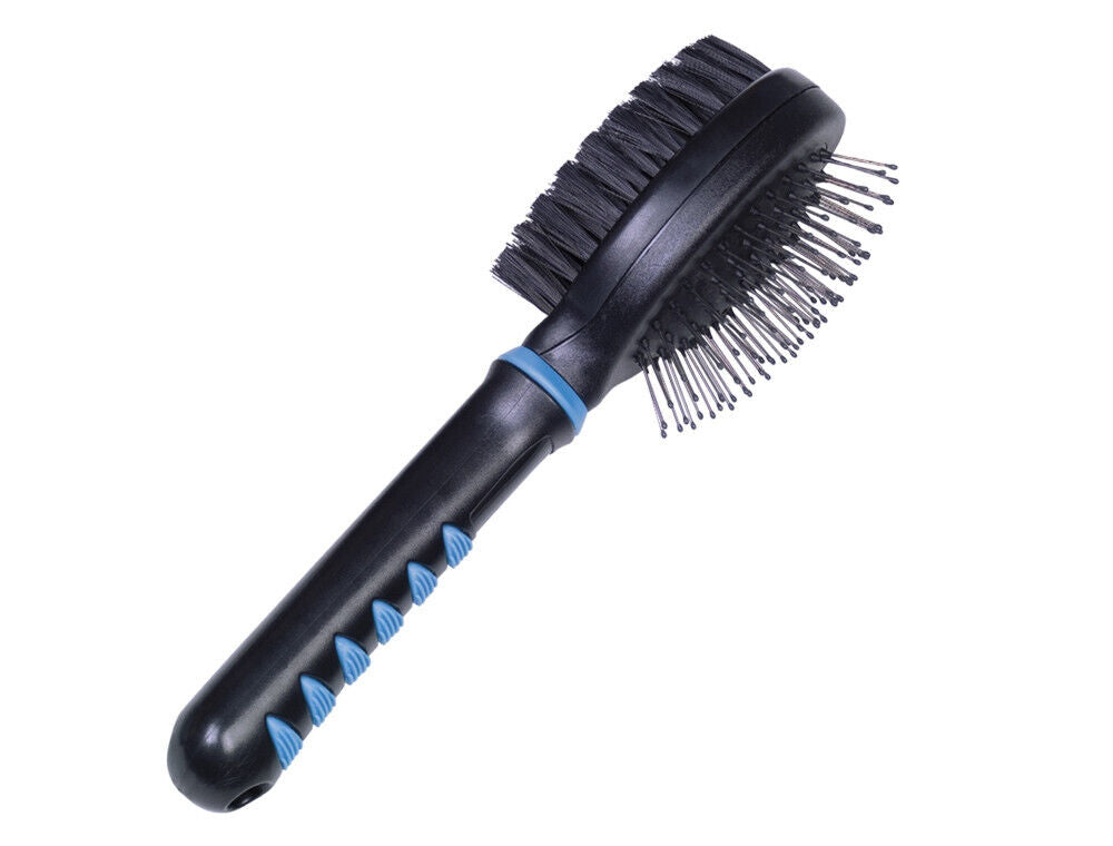 Nobby COMFORT LINE bürste doppelt klein; 18 cm Hund Katze Bürste Kamm Softbürst
