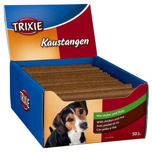 Trixie Kaustangen Huhn & Reis - 50 Stück, Hundesnack