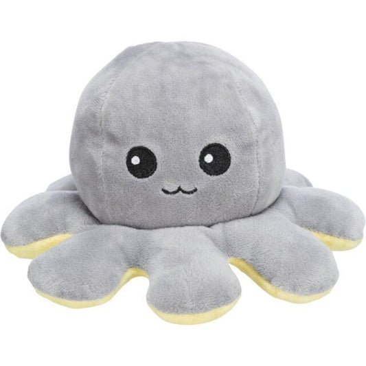 Trixie Hunde Wende-Oktopus Plüsch Stimme 19cm oder 35cm diverse Farben Spielzeug