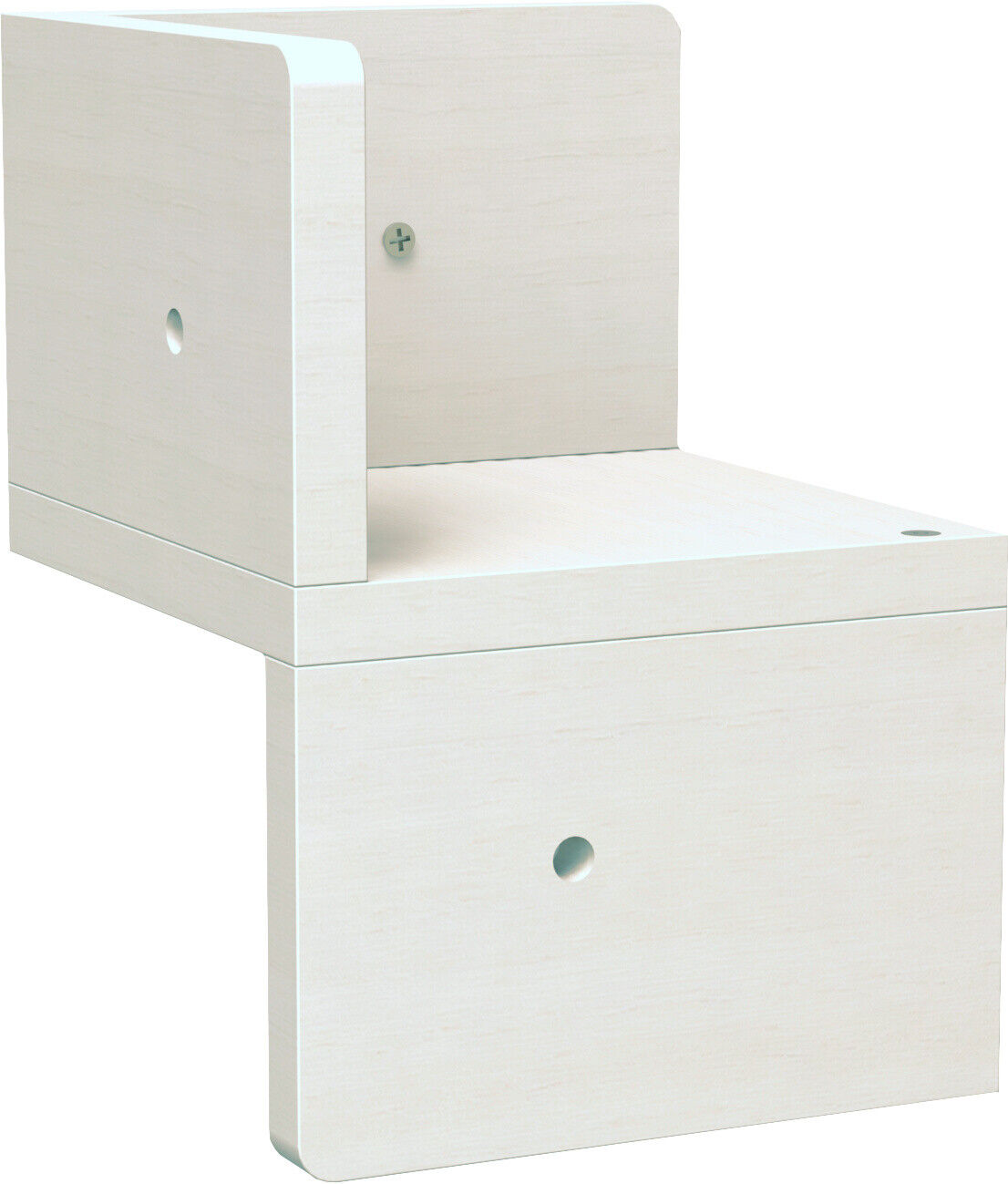 Trixie Wandelement III Wandmontage weiss Kletterlandschaften Verbindungselemet