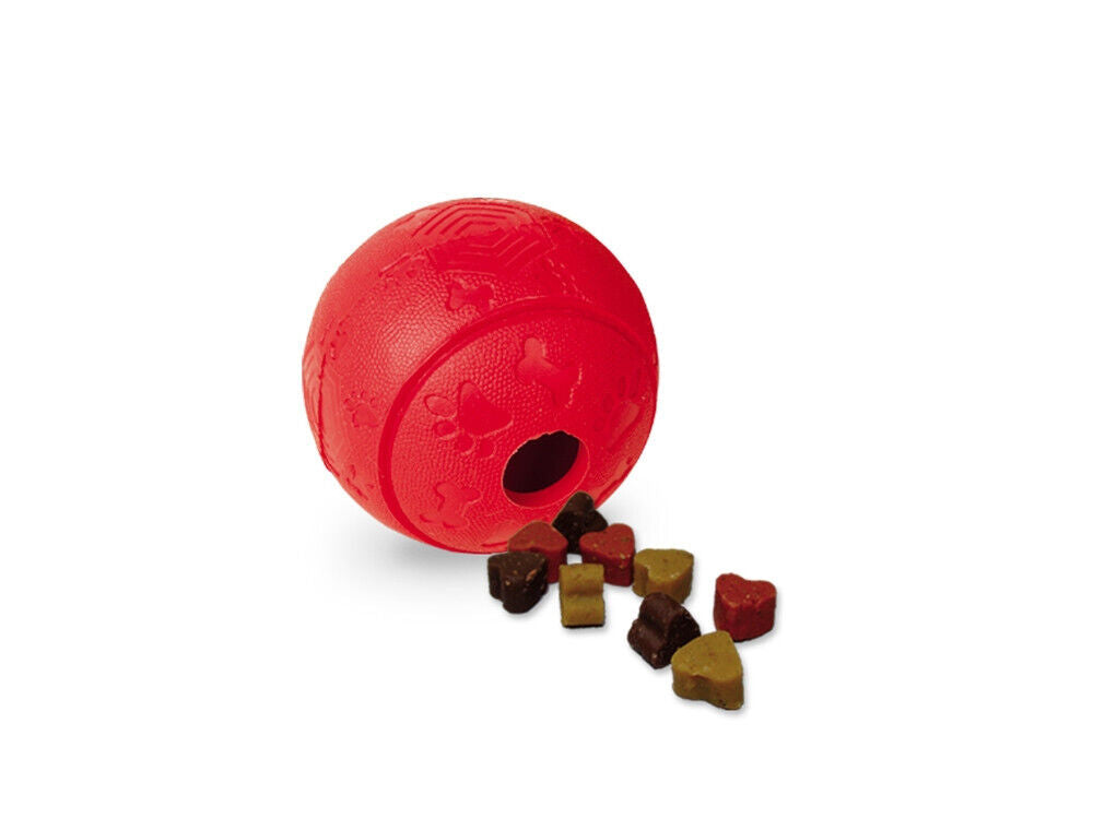 Nobby Vollgummi Snackballsortiert 8 cm Hund Spielzeug Kauen