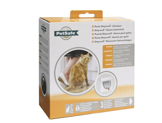 Nobby  PetSafe Tür 917 4 Wege Freilauftür Katzenklappe Katze Cat