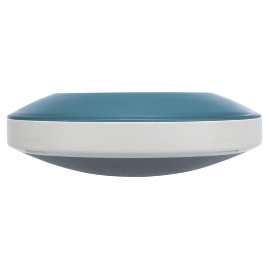 Trixie Slow Feeding Napf Rocking Bowl grau/blau Anti Schling Napf 500 ml 23 cm