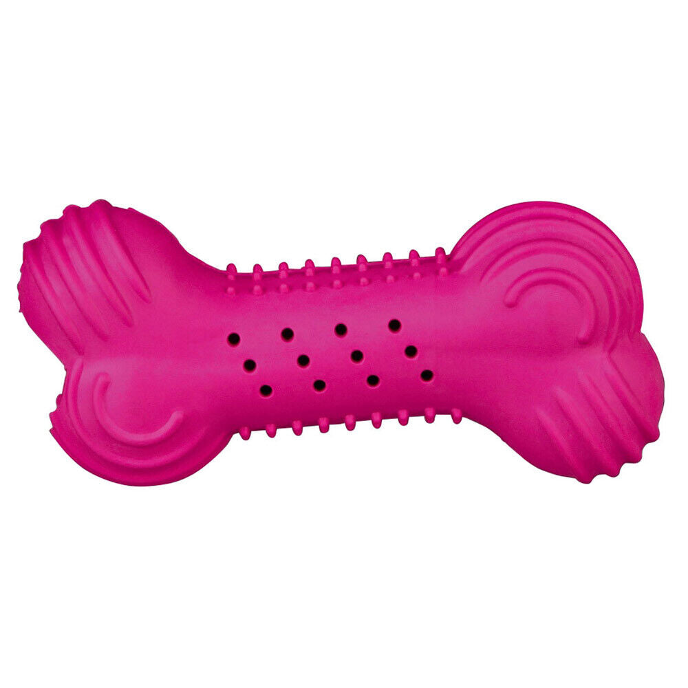 Trixie Hundespielzeug Knister-Knochen, Naturgummi, Hund, Dog, diverse Größen