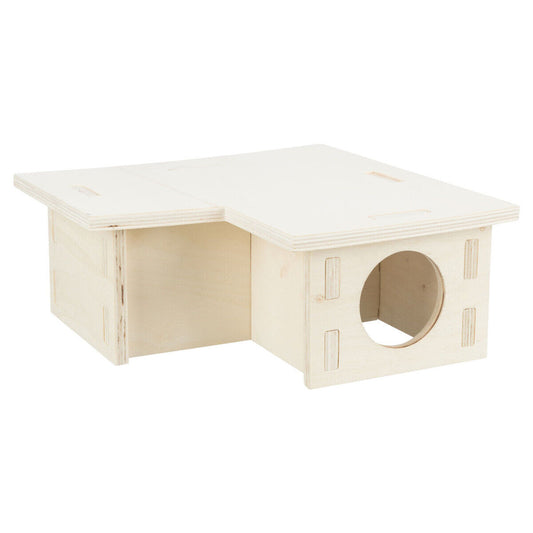 Trixie Nager Mehrkammerhaus 3 Kammern große Hamster Degus 30 x 12 x 30 cm