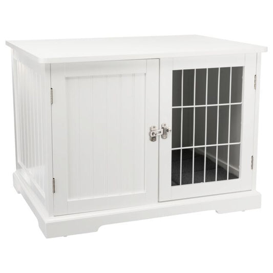 Trixie Hundebox / Home Kennel weiß Größe M 73 × 53 × 53 cm Hund Dog Liegeplatz