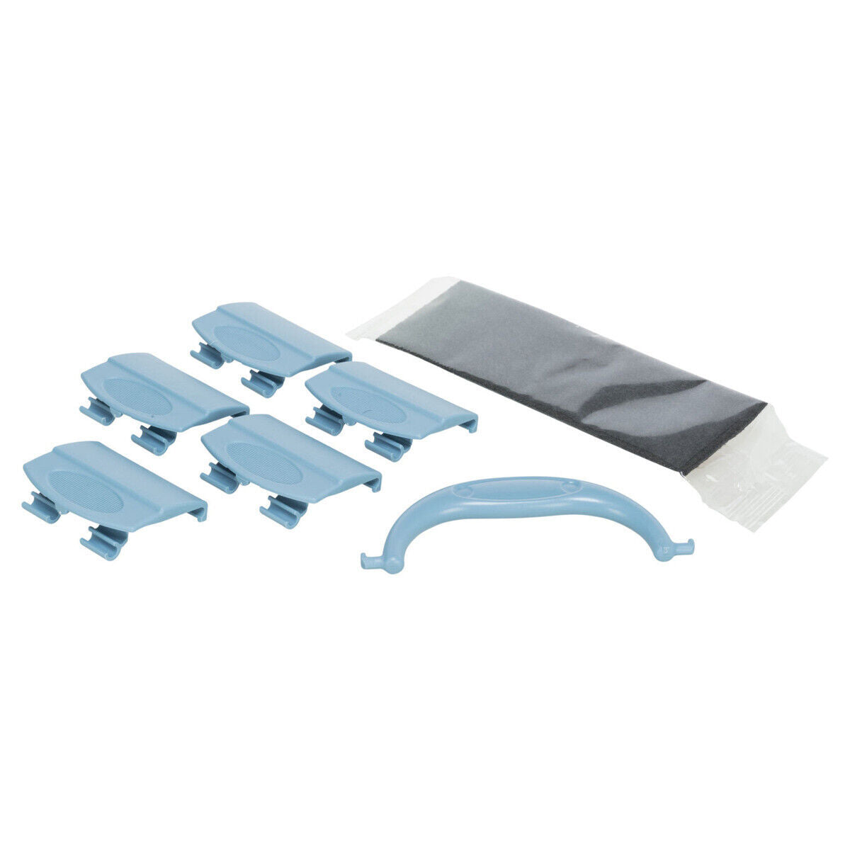 Trixie Ersatz-Zubehörteileset blau für Katzentoilette Primo XXL Top