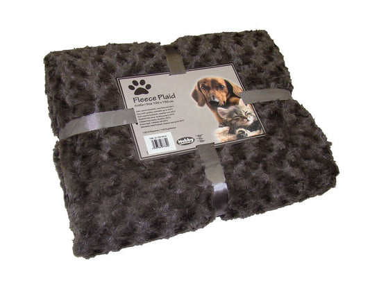 Nobby  Fleece Plaid "SUPER SOFT"braun M 100 x 150 cm