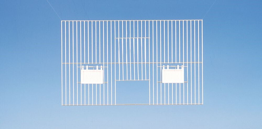 Nobby Vorsatzgitter AF verzinkt 50 x 30 cm Vogel Käfig Gitter Voliere