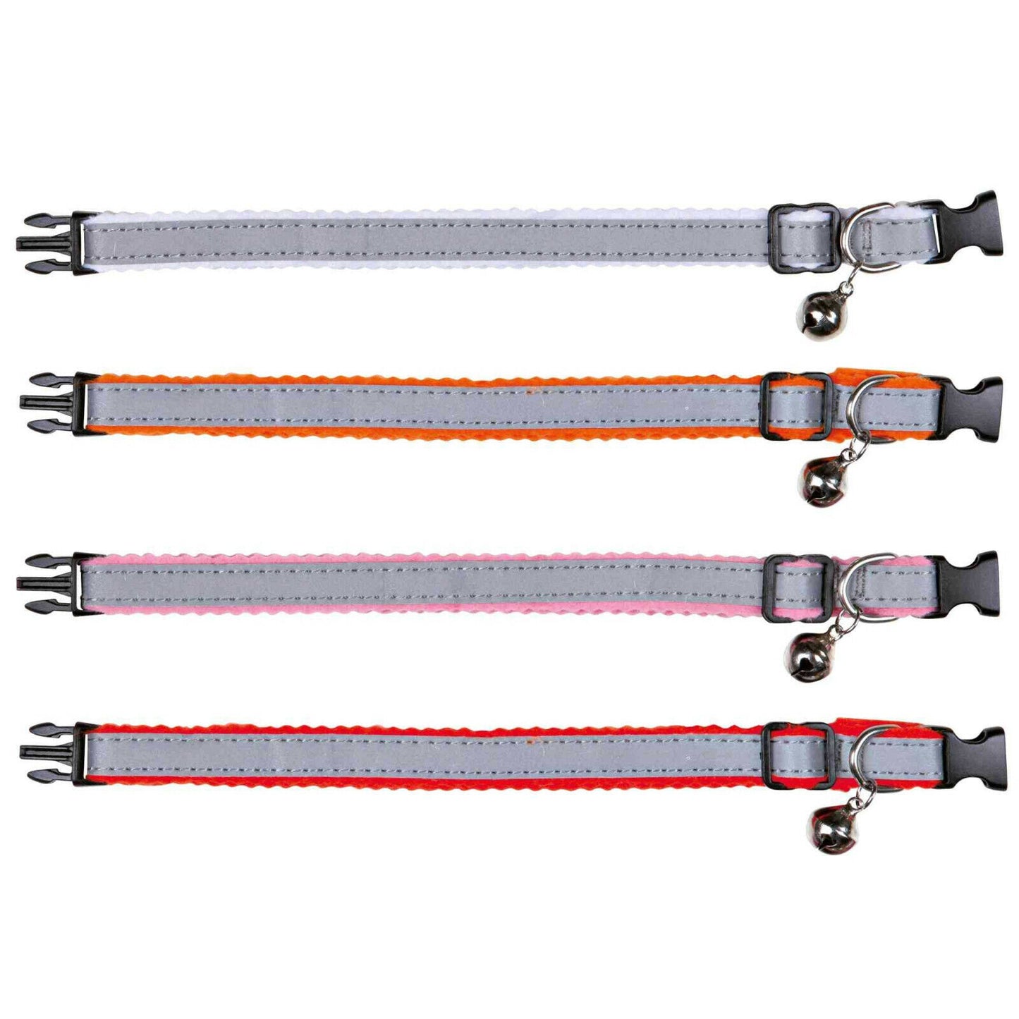 TRIXIE Safer Life Katzenhalsband reflektierend Kunststoff Katzenleine Welpen