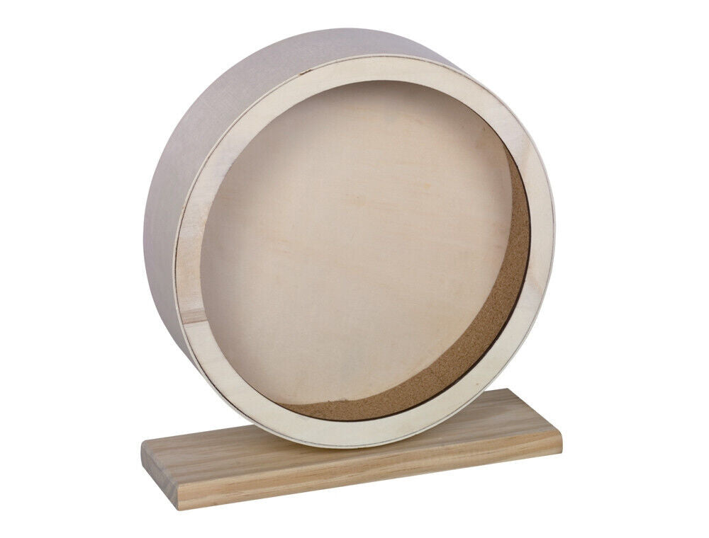 Nobby WOODLAND Holzlaufrad "CORK" 29 cm Laufrad Laufteller Hamster Degu