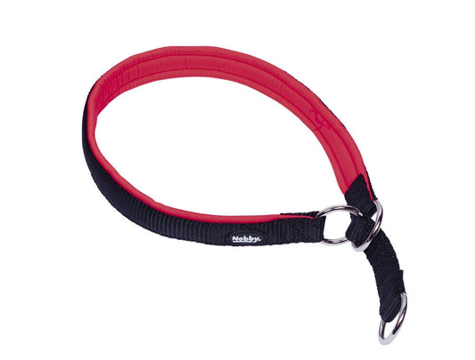 Nobby   Würger Halsband "Classic Preno"rot; L: 40-45 cm; B: 20/25 mm