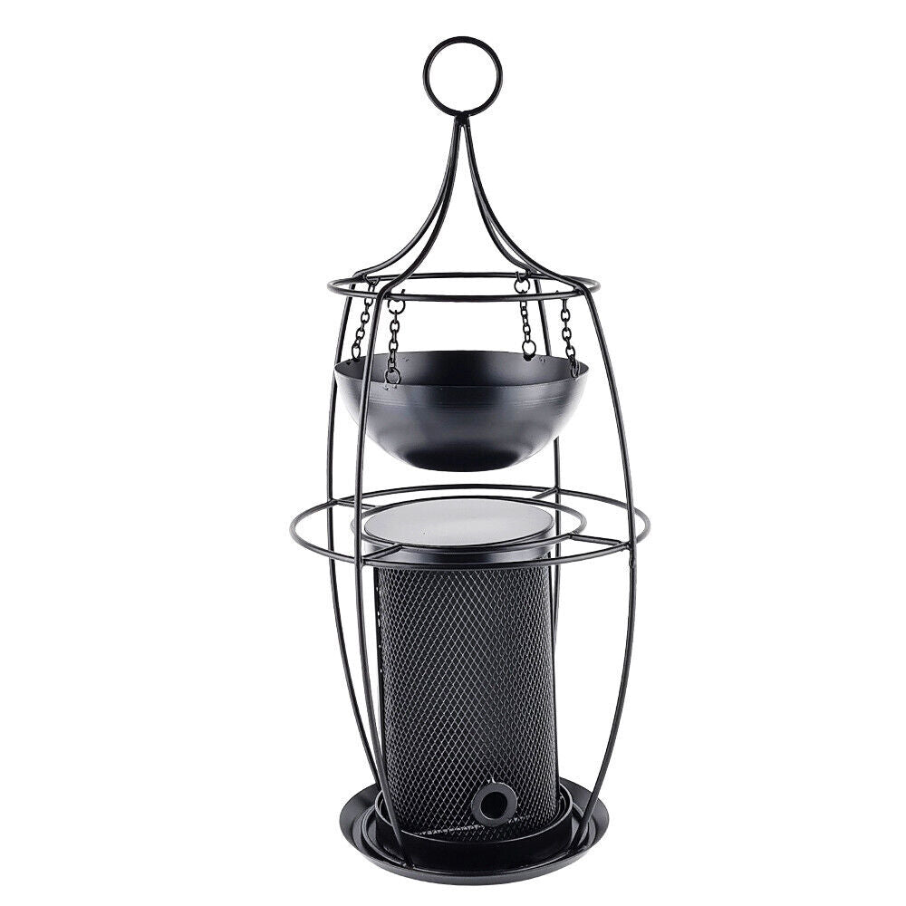 Nobby Nobby Futtersäule mit Pflanzschale 21,5 x 49 cm; 2 x ca. 800 ml Vögel