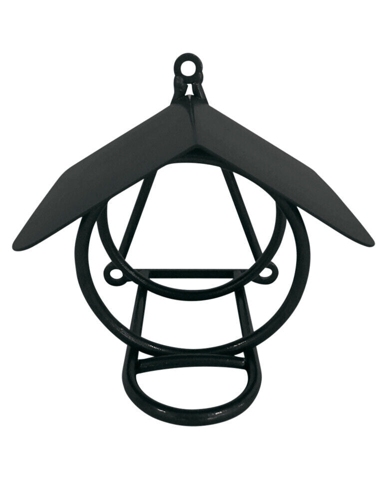 Nobby Halter fuer Futterpaste im Glas12,5 x 13 cm schwarz Vogel Futter Käfig